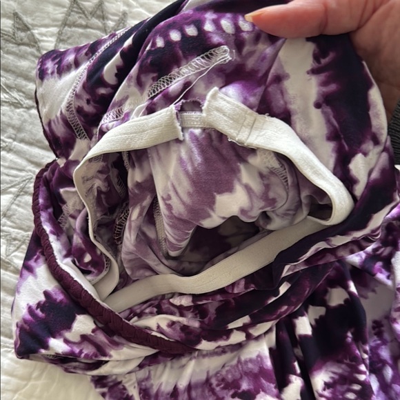 Soma Purple and White Halter Sundress Maxi - Picture 6 of 6